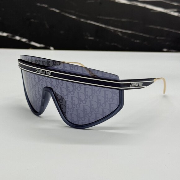 NEW DIOR DIORCLUB M2U 31B8 SHIELD GOLD/BLUE UNISEX  display picture 2